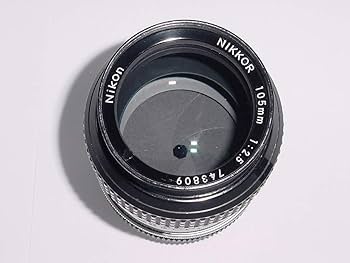 Nikon 105mm f/2.5 AI manual focus lens - sharpest portrait
